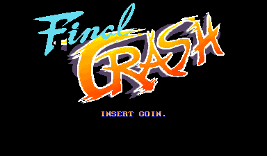 Final Crash (bootleg of Final Fight) Title Screen